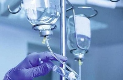 Капельница с раствором